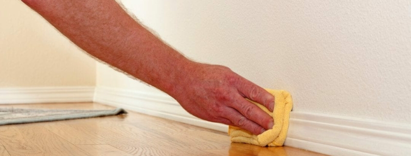 Cleaning Baseboards